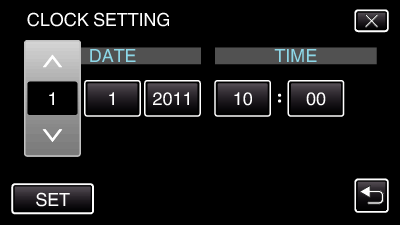 CLOCK SETTING 1